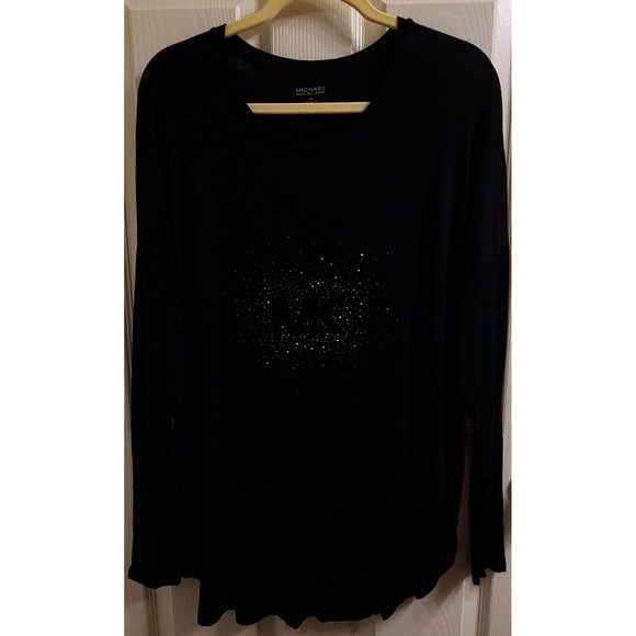 Michael Kors Black-Tone Long Sleeve Knit - Picture 1 of 5